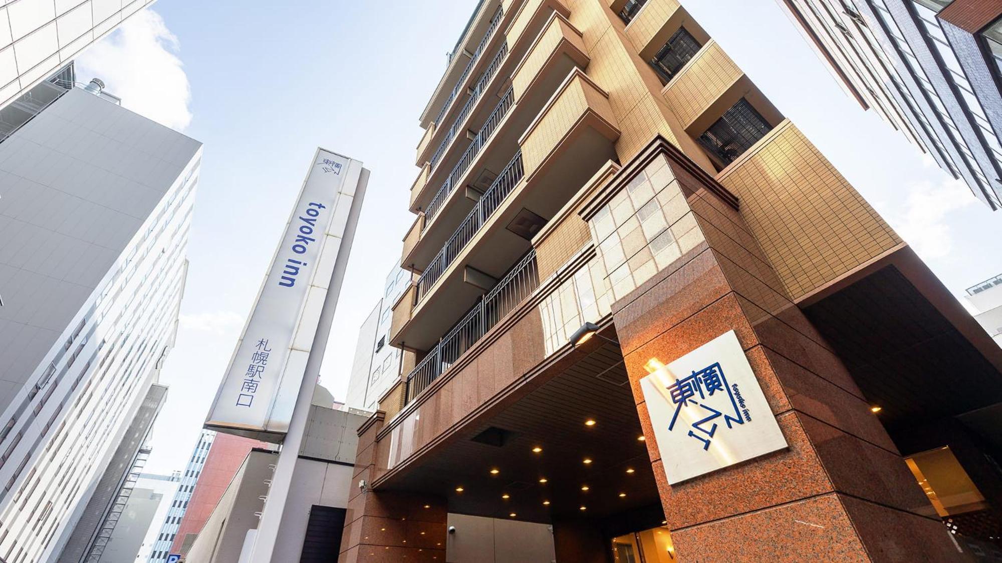 Toyoko Inn Hokkaido Sapporo-Eki Minami-Guchi Exteriör bild