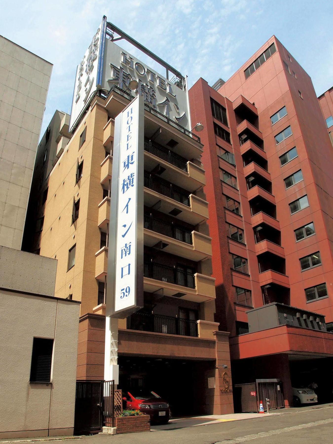 Toyoko Inn Hokkaido Sapporo-Eki Minami-Guchi Exteriör bild